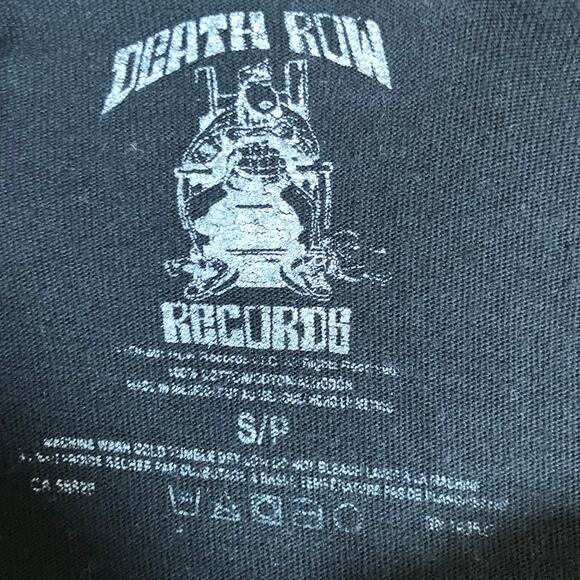 Vintage Death Row Records Womens Shirt Black Snoop Dogg Doggy Style Small - Picture 6 of 11